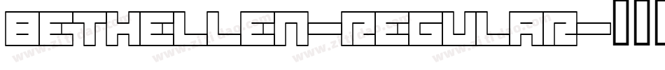 BethEllen-Regular字体转换