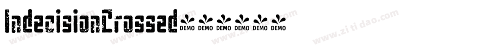 IndecisionCrossed字体转换