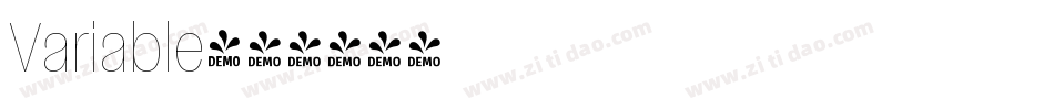 Variable字体转换 Variable字体转换
