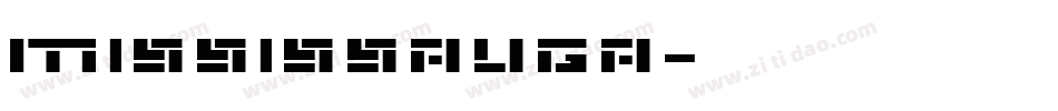 Mississauga字体转换
