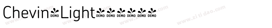 Chevin-Light字体转换 Chevin-Light字体转换