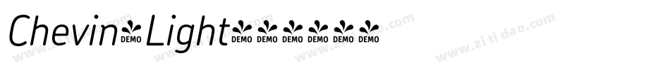 Chevin-Light字体转换 Chevin-Light字体转换