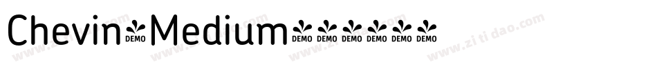 Chevin-Medium字体转换