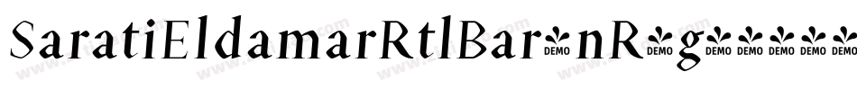 SaratiEldamarRtlBar-nR4g字体转换