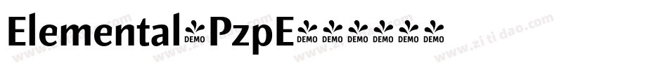 Elemental-PzpE字体转换