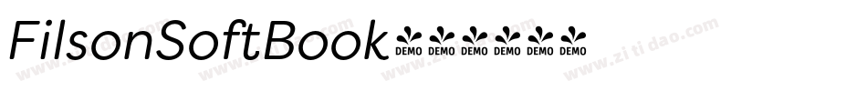 FilsonSoftBook字体转换