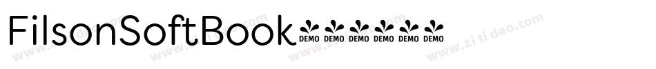 FilsonSoftBook字体转换