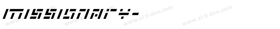 Missionary字体转换