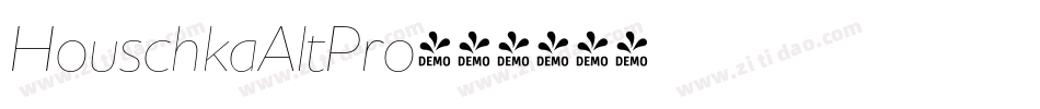 HouschkaAltPro字体转换 HouschkaAltPro字体转换