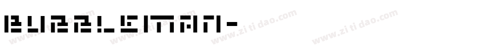 BubbleMan字体转换