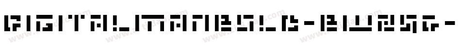 DigitalManBold-BW0qG字体转换