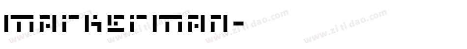 MarkerMan字体转换
