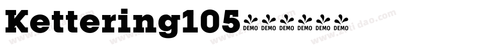 Kettering105字体转换 Kettering105字体转换