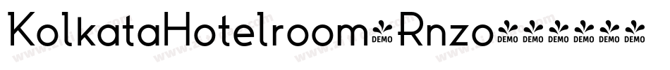KolkataHotelroom-Rnzo字体转换 KolkataHotelroom-Rnzo字体转换