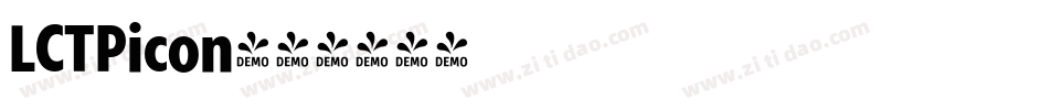 LCTPicon字体转换 LCTPicon字体转换