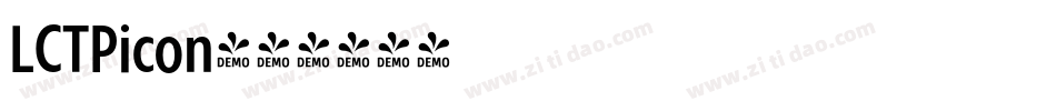 LCTPicon字体转换 LCTPicon字体转换