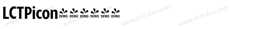 LCTPicon字体转换 LCTPicon字体转换
