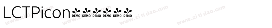 LCTPicon字体转换 LCTPicon字体转换