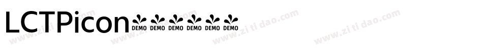 LCTPicon字体转换 LCTPicon字体转换