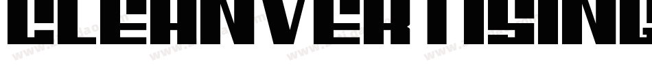 Cleanvertising字体转换