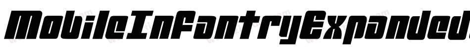 MobileInfantryExpandedExpanded-YDAO字体转换