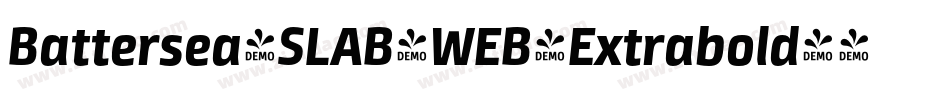 Battersea-SLAB-WEB-Extrabold字体转换