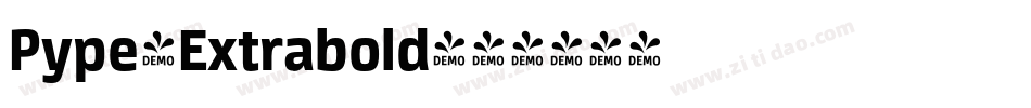 Pype-Extrabold字体转换