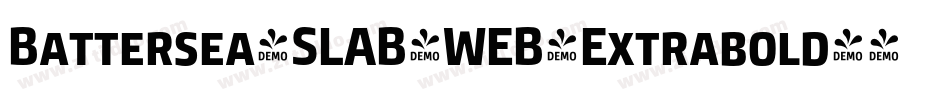 Battersea-SLAB-WEB-Extrabold字体转换