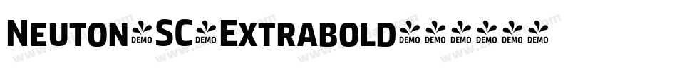 Neuton-SC-Extrabold字体转换 Neuton-SC-Extrabold字体转换