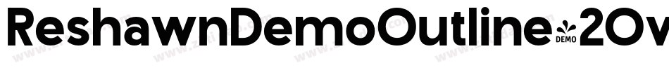 ReshawnDemoOutline-2OvGo字体转换