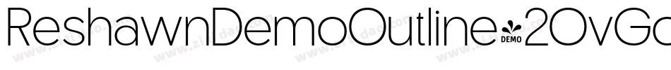 ReshawnDemoOutline-2OvGo字体转换
