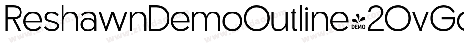 ReshawnDemoOutline-2OvGo字体转换