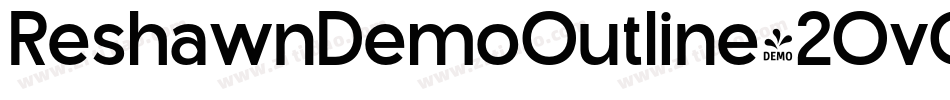 ReshawnDemoOutline-2OvGo字体转换