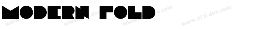 modern-fold字体转换