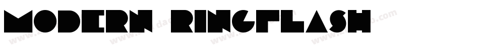 modern_ringflash字体转换
