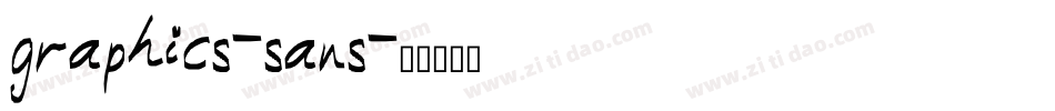 graphics-sans字体转换