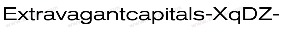Extravagantcapitals-XqDZ字体转换