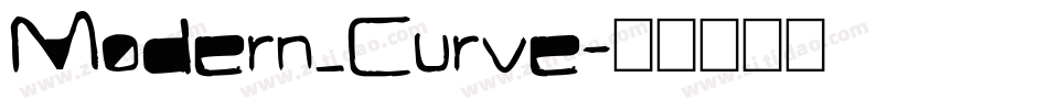 Modern_Curve字体转换