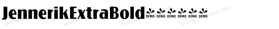 JennerikExtraBold字体转换