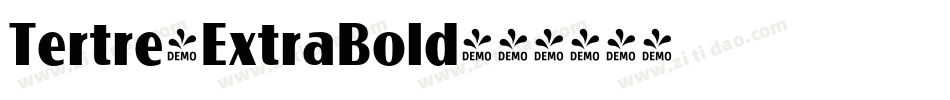 Tertre-ExtraBold字体转换 Tertre-ExtraBold字体转换