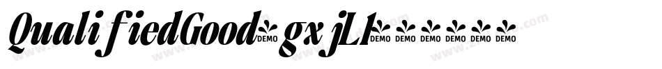 QualifiedGood-gxjL1字体转换