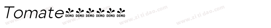 Tomate字体转换