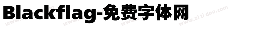 Blackflag字体转换