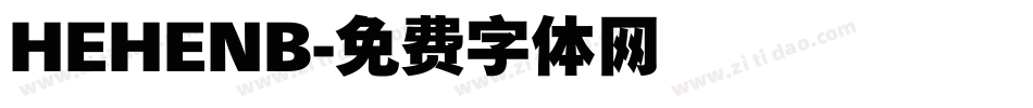 HEHENB字体转换