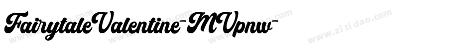 FairytaleValentine-MVpnw字体转换