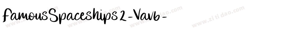 FamousSpaceships2-Vav6字体转换