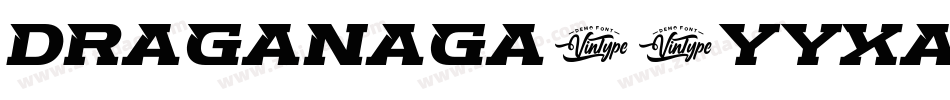 Draganaga-6YyxA字体转换