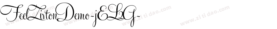 FeelZivtonDemo-jEL2G字体转换
