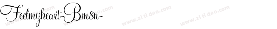 Feelmyheart-Bm8n字体转换