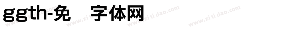 ggth字体转换